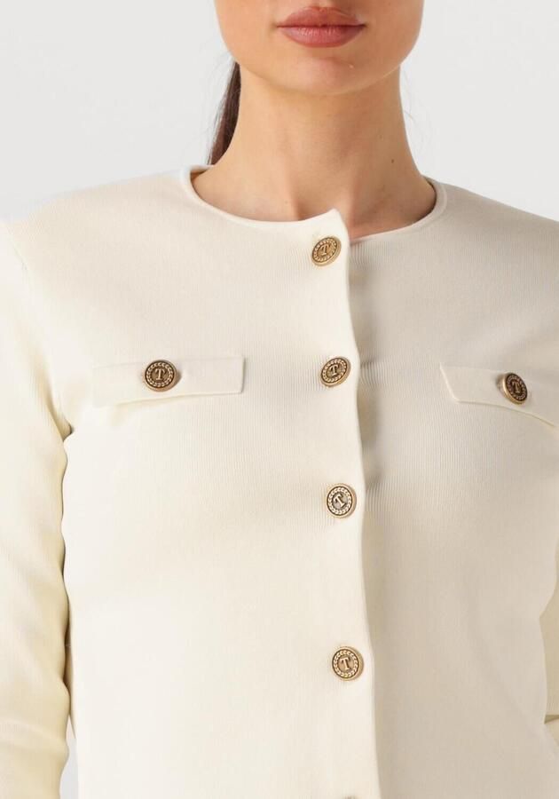 TWINSET MILANO Dames Truien & Vesten 252tp3201 Creme - Foto 2