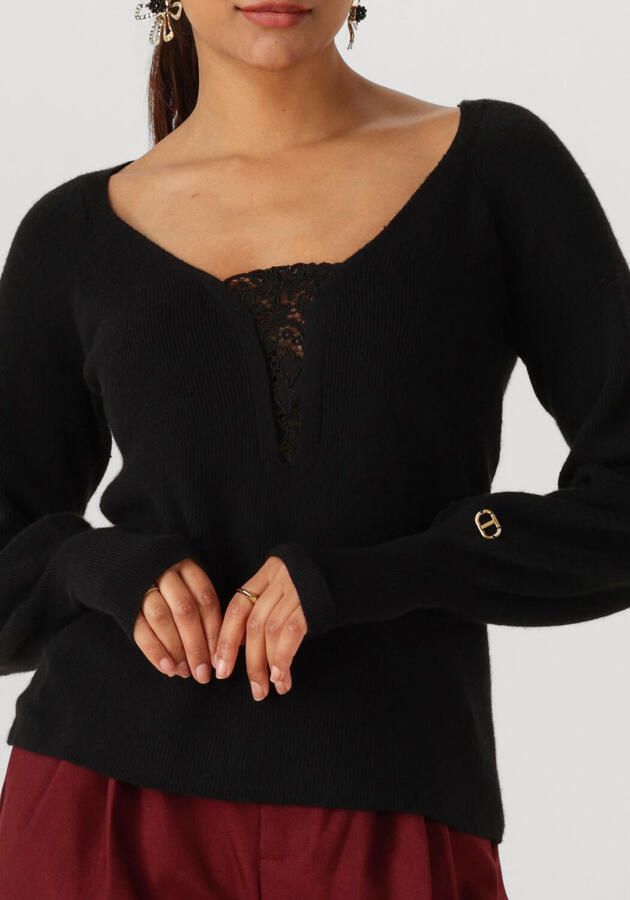 TWINSET MILANO Dames Truien & Vesten 252tt3392 Zwart - Foto 2