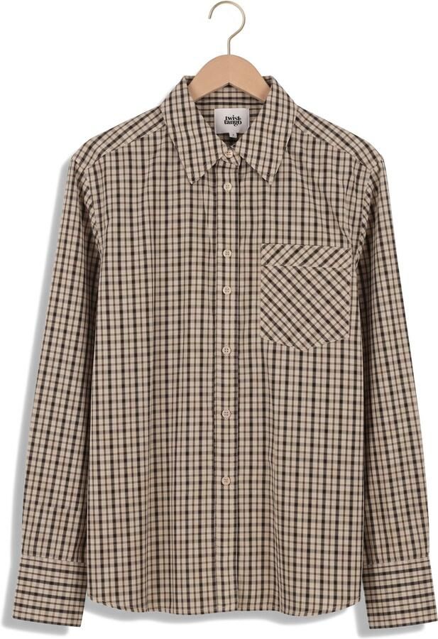 TWIST & TANGO Dames Blouses Juniella Shirt Beige - Foto 4