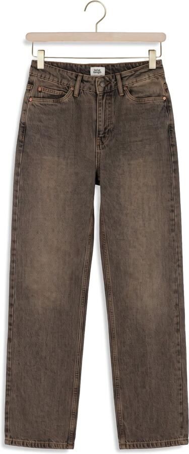 TWIST & TANGO Dames Jeans Elia Rigid Jeans Bruin - Foto 4