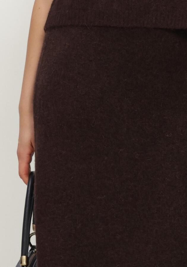 TWIST & TANGO Dames Rokken Israa Knitted Skirt Bruin - Foto 3