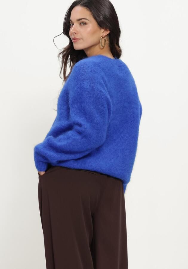 TWNS Dames Truien & Vesten Buttoned V-neck Long-sleeve Cardigan Blauw - Foto 3