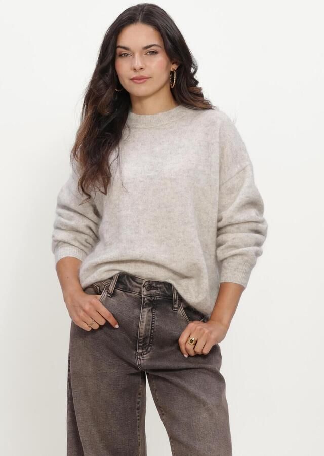 TWNS Dames Truien & Vesten High-neck Pullover Long Sleeves Beige - Foto 2