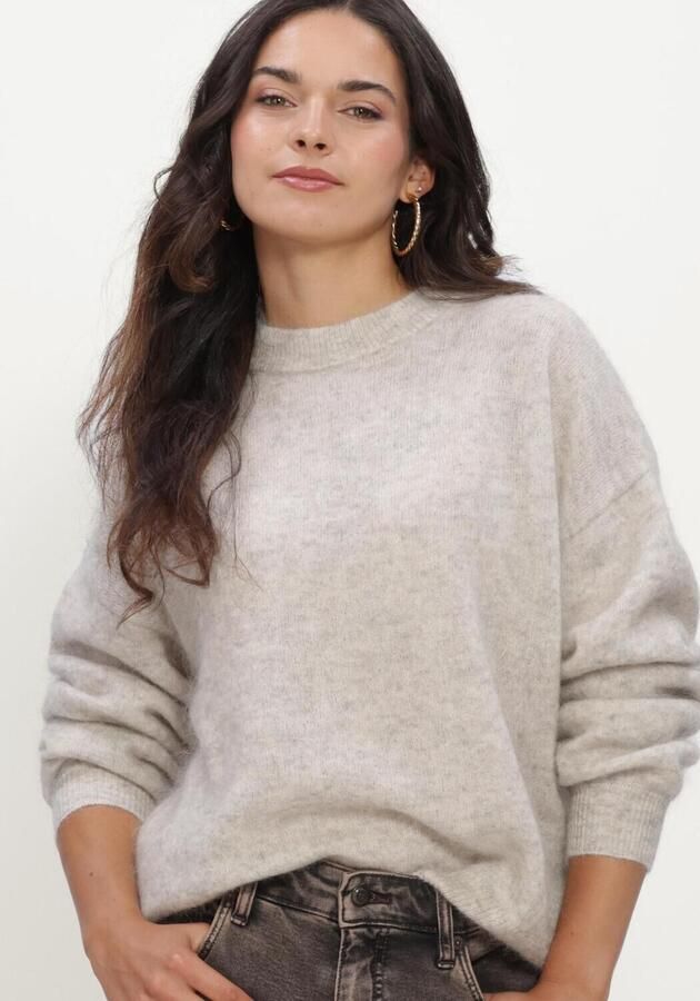 TWNS Dames Truien & Vesten High-neck Pullover Long Sleeves Beige - Foto 4