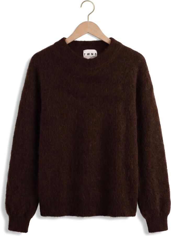 TWNS Dames Truien & Vesten High-neck Pullover Long Sleeves Bruin - Foto 2
