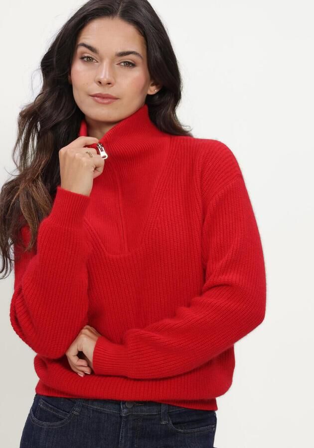 TWNS Dames Truien & Vesten Long-sleeved Trucker-neck Pullover Rood - Foto 4