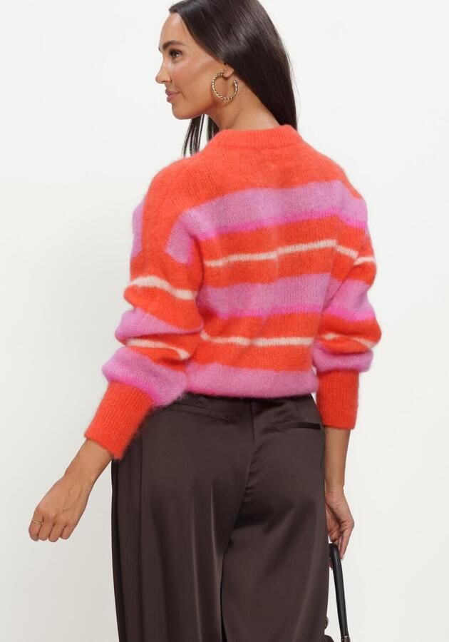 TWNS Dames Truien & Vesten Striped Long-sleeve Round Neck Sweater Multi - Foto 3