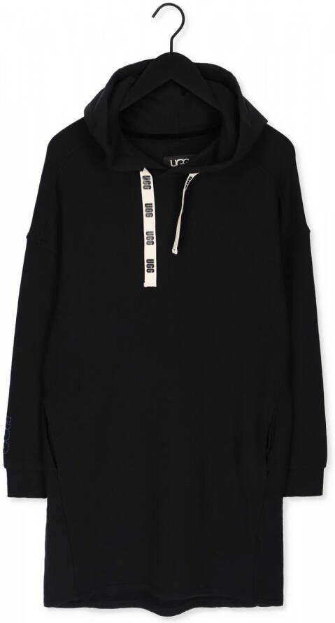 UGG Zwarte Mini Jurk W Aderyn Hoodie Dress