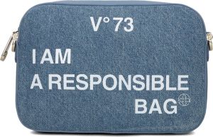 V73 Blauwe Schoudertas Responsibility Bis Camera Bag