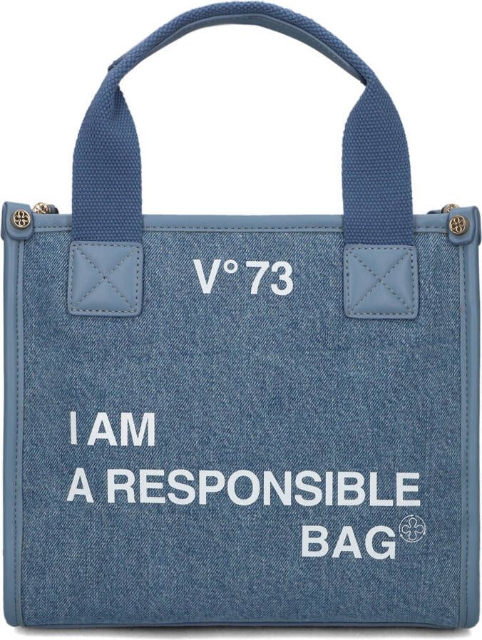 V73 Blauwe Shopper Responsibility Bis Shopping