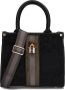 V73 Stijlvolle Zwarte Shopper Tas Black Dames - Thumbnail 1