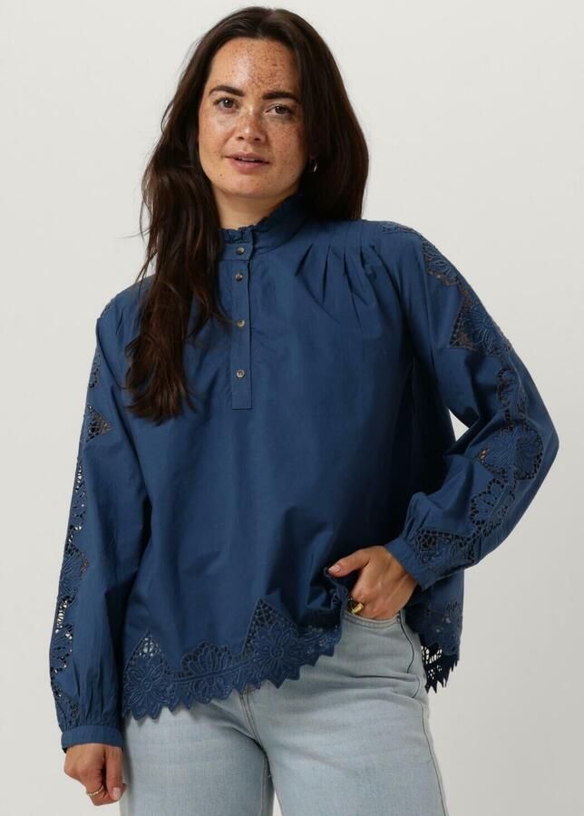 Vanessa Bruno Blauwe Bay Blouse Blue Dames - Foto 4