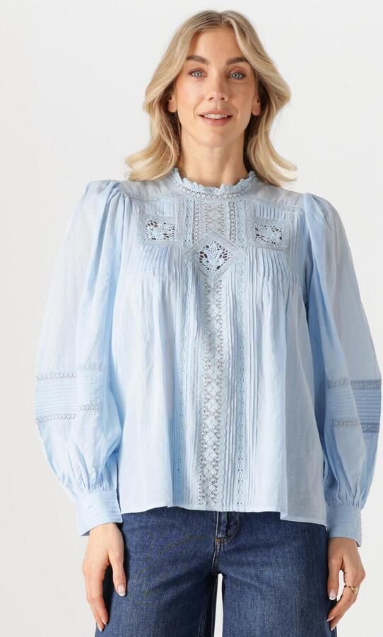 Vanessa Bruno Elegante lichtblauwe Calin blouse Blue Dames - Foto 4