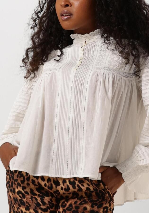 Vanessa Bruno Elegante Dahila Blouse White Dames - Foto 3