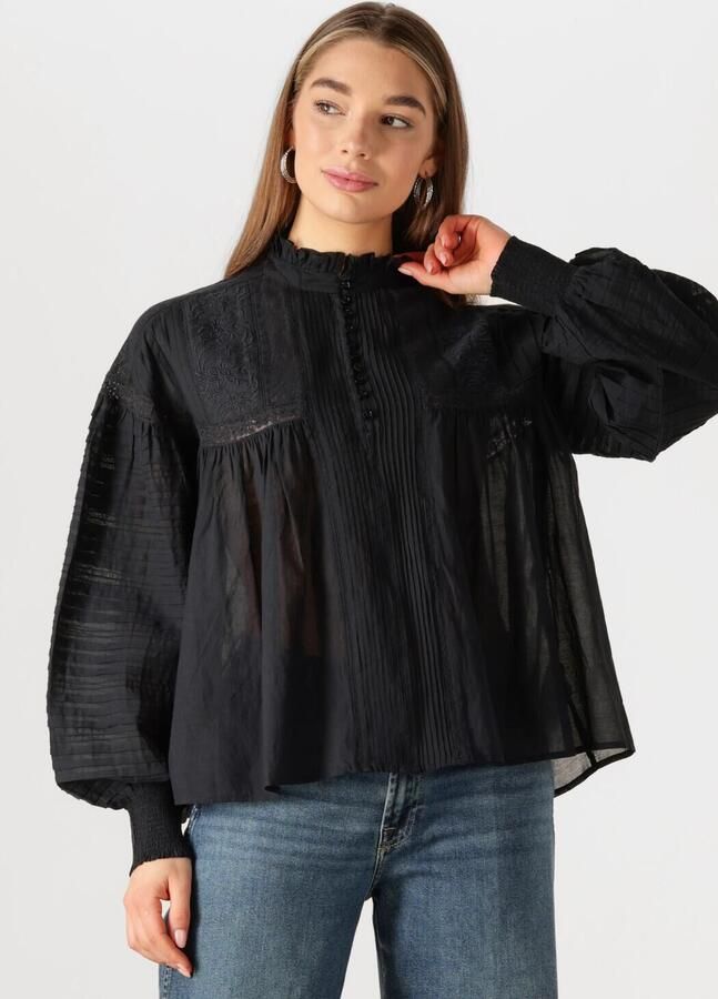 Vanessa Bruno Zwarte Dahila Blouse Veelzijdig en Elegant Black Dames - Foto 4