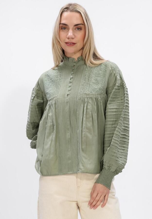 VANESSA BRUNO Dames Blouses Dahlia Groen