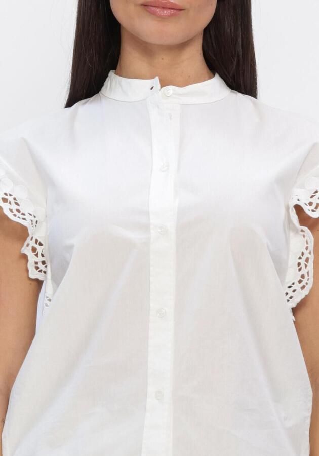 VANESSA BRUNO Dames Blouses Gifty Wit - Foto 3