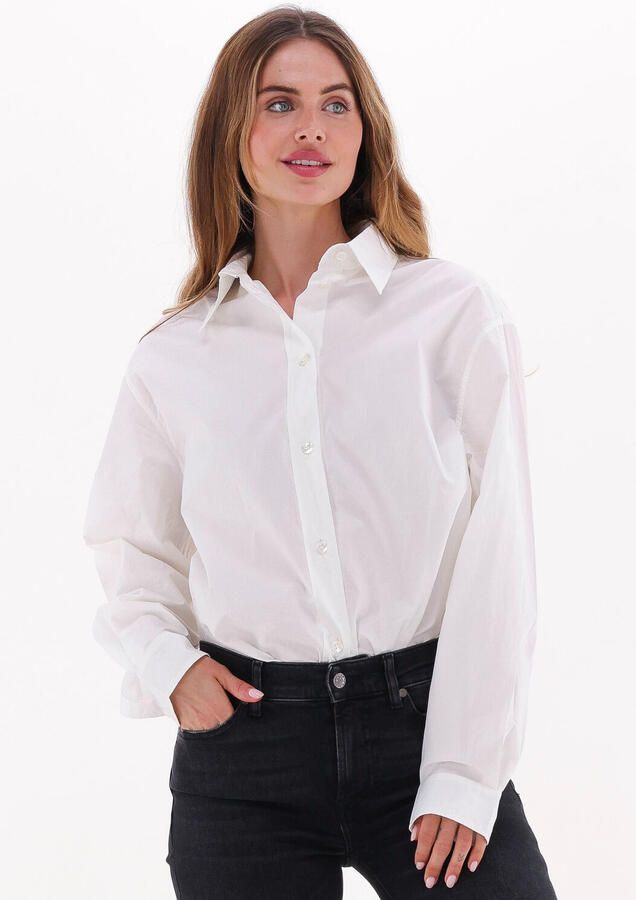 VANESSA BRUNO Dames Blouses Helianne Chemise Ml Gebroken Wit - Foto 4