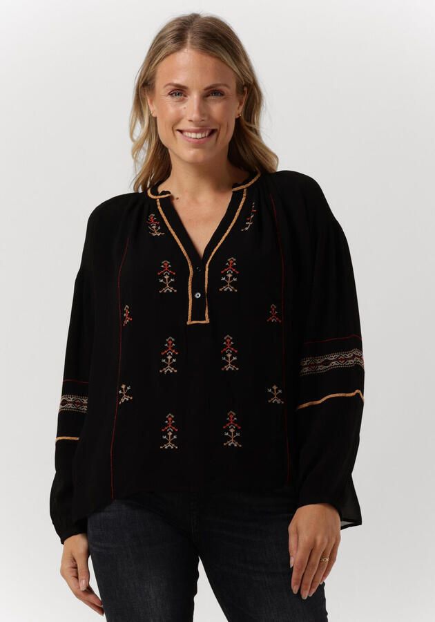 VANESSA BRUNO Dames Blouses Nipoa Blouse Zwart - Foto 4