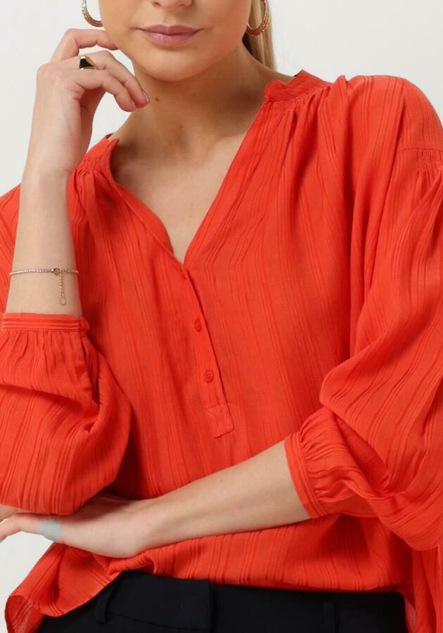 VANESSA BRUNO Dames Blouses Nipoa Koraal - Foto 3