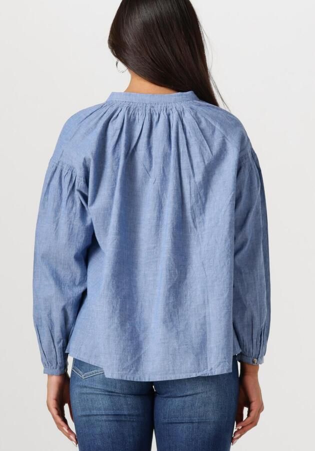 Vanessa Bruno Lichtblauwe Denim Look Blouse Blue Dames - Foto 2