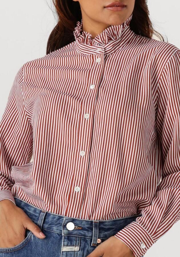 VANESSA BRUNO Dames Blouses Sidney Chemise Ml Rood - Foto 3