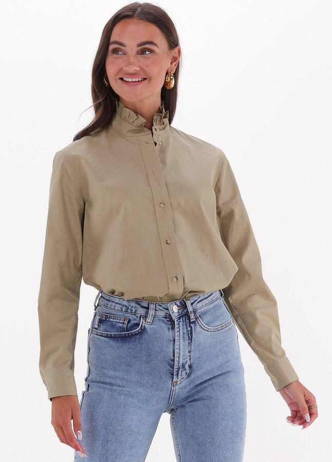 VANESSA BRUNO Dames Blouses Sydney Blouse Khaki