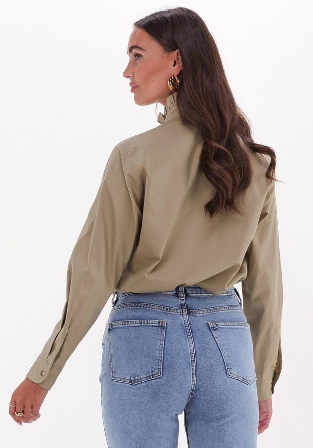 VANESSA BRUNO Dames Blouses Sydney Blouse Khaki - Foto 2