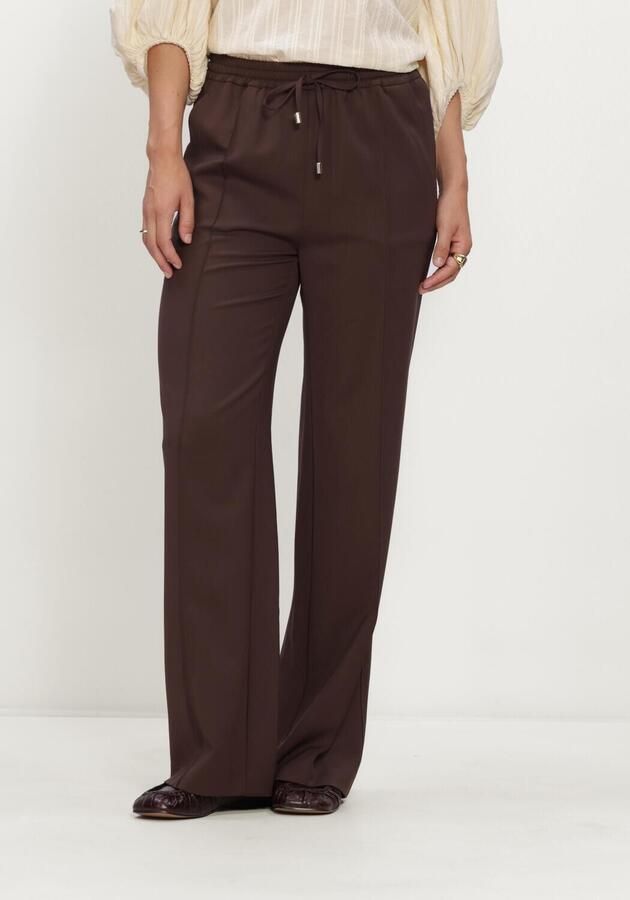VANESSA BRUNO Dames Broeken Cliff Bruin