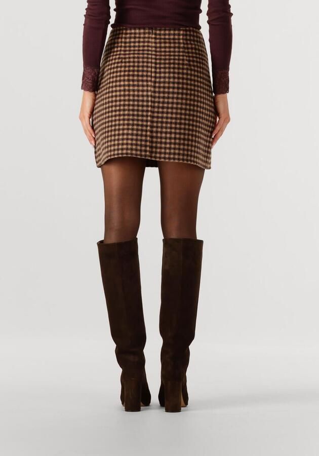 VANESSA BRUNO Dames Rokken Mimi Bruin - Foto 2