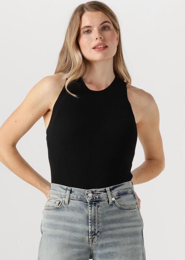 VANESSA BRUNO Dames Tops & T-shirts Edea Zwart - Foto 4