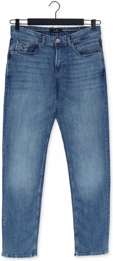 Vanguard Blauwe Slim Fit Jeans V7 Rider Light Blue Denim