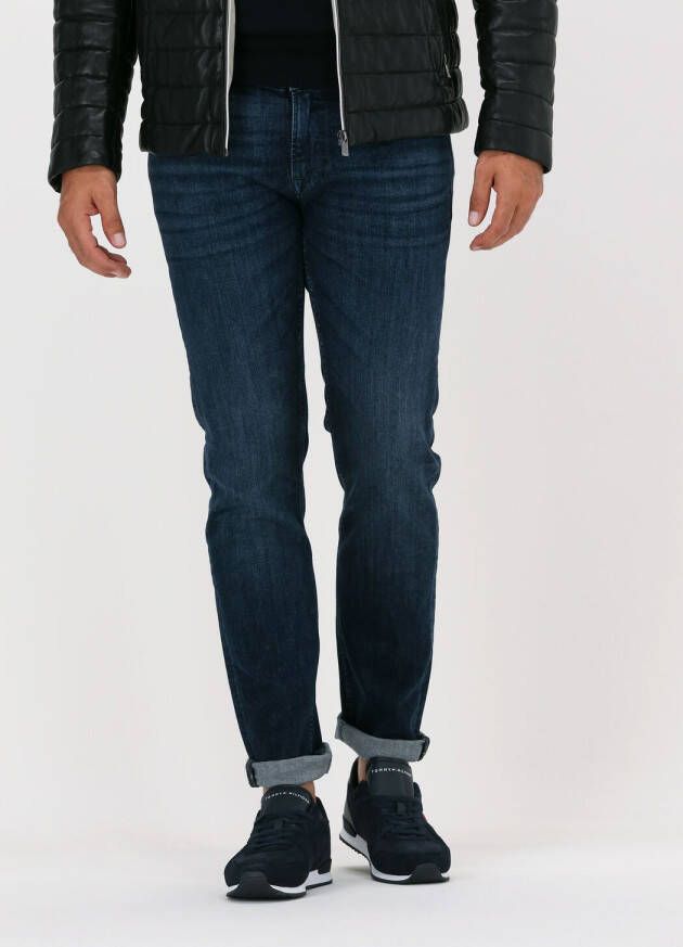 Vanguard Blauwe Slim Fit Jeans V7 Rider Steel Blue WAsh