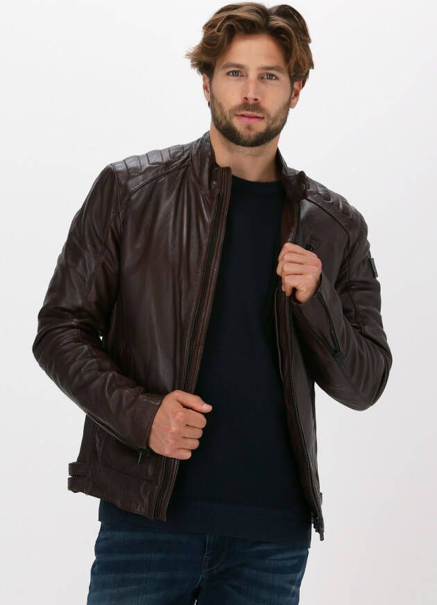 VANGUARD Heren Jassen Short Jacket Sheep Veg Oily Bruin