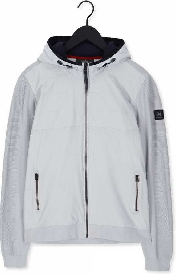 Vanguard Grijze Vest Hooded Jacket Cotton Polyamide