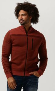 Vanguard Zip jacket cotton bonded cherry mahogany Bruin Heren