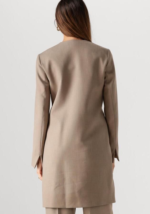 VANILIA Dames Blazers Long Viscose Taupe - Foto 2
