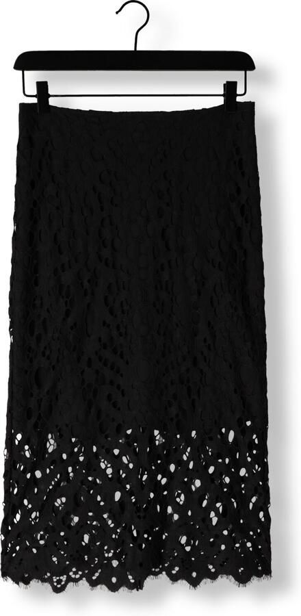 VANILIA Dames Rokken Lace Pencil Skirt Zwart - Foto 4