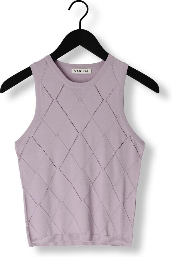 VANILIA Dames Tops & T-shirts Argyle Spencer Beige - Foto 3