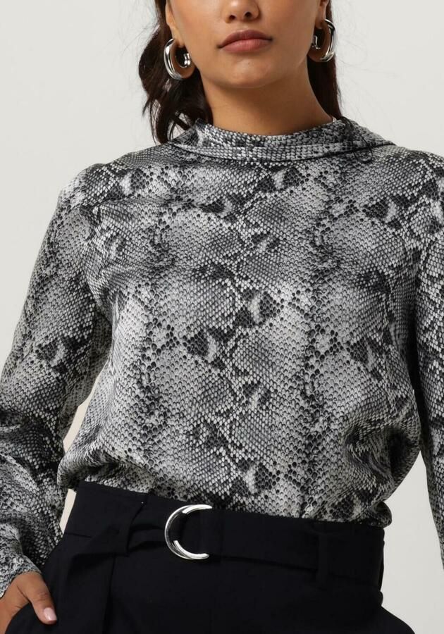 VANILIA Dames Tops & T-shirts Python Shirt Grijs - Foto 2