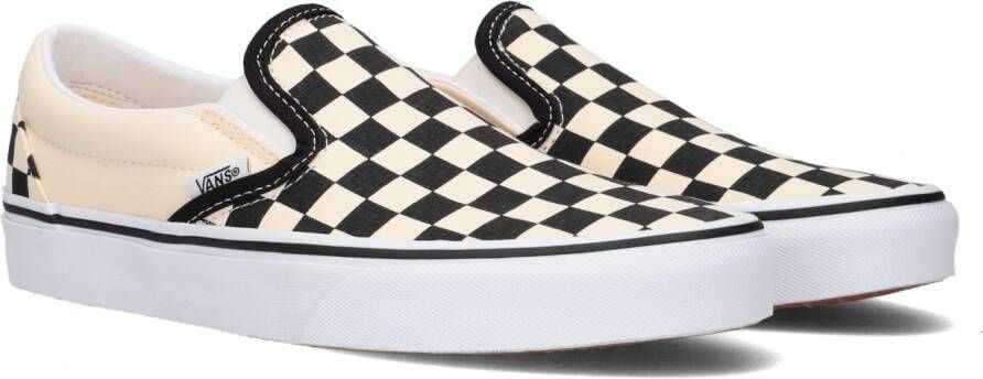 Vans Klassieke Slip-On Checkerboard Sneakers White