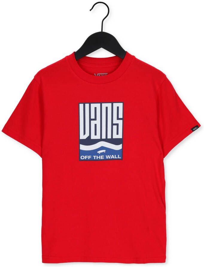 VANS Jongens Polo's & T-shirts Maze Ss Tee Rood-134