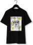 VANS Jongens Polo's & T-shirts By Print Box Boys Black-charcoal Zwart-170 - Thumbnail 1