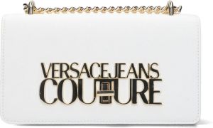 Versace Jeans Couture Shoulder bag with logo Wit Dames