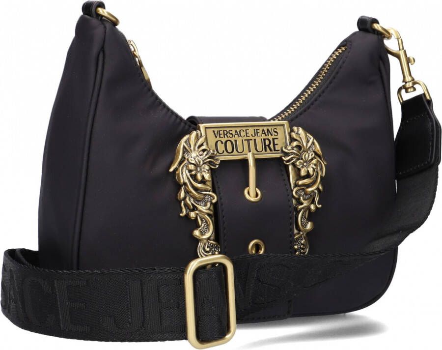 Versace Jeans Couture Logo-Engraved Buckle Tote Bag Zwart Dames