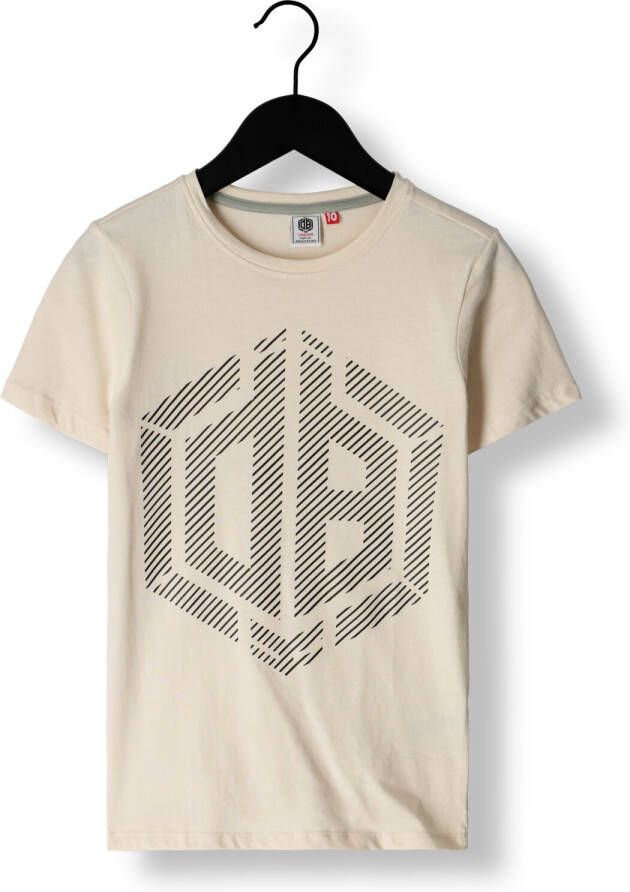 VINGINO T-shirt met logo wit Jongens Katoen Ronde hals Logo 116