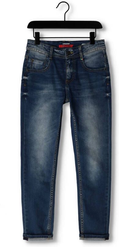 VINGINO skinny jeans APACHE blue vintage Blauw Jongens Stretchdenim Effen 170