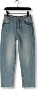 Vingino cropped loose fit jeans CHIARA WAISTBAND tinted mid blue