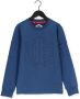 Vingino Daley Blind sweater Naft met printopdruk blauw - Thumbnail 1