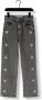 VINGINO loose fit jeans Cato Star met sterren grey vintage Grijs Meisjes Denim 176 - Thumbnail 1